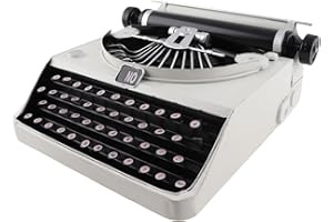 Vintage Typewriter Model, High Strength Iron Handcrafted Antique Typewriter Model Manual Props Model Fine Workmanship Retro T