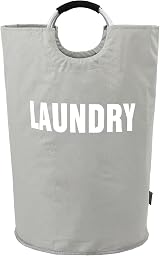 DOKEHOM 160L XXL Collapsible Laundry Hamper Grey 20x31in 51x79cm view 9