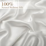 UQQU Silk Pillowcase 2 Pack, 100% Mulberry Silk, 50x75 cm Standard Size view 5