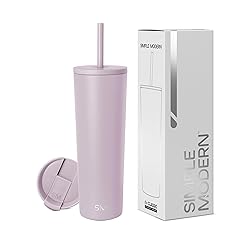 Simple Modern Insulated Tumbler with Lid and Straw