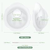 haakaa Petal Soft Silicone Milk Collector 2Pack Breastfeeding view 9