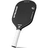 Pickleball Paddles – Carbon Fiber Pickleball Paddle with 16mm HEX-Force™ Polymer Core, Thermoformed Pickleball Racket with Unibody Design, USAPA Approved