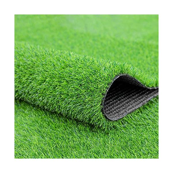 Fasmov Green Artificial Grass Rug Grass Carpet Rug 3.2' x 6.5