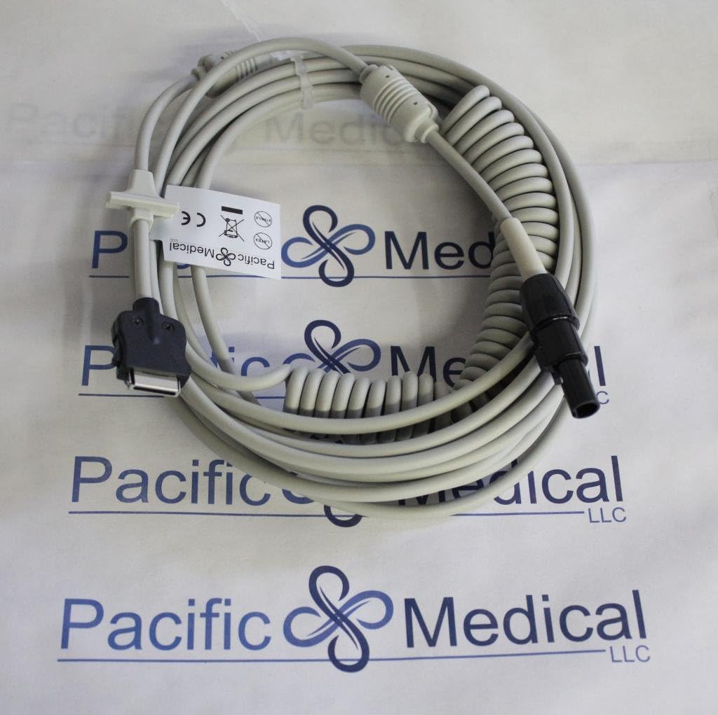 GE CAM 14 Coiled Patient Cable - NEGE9001