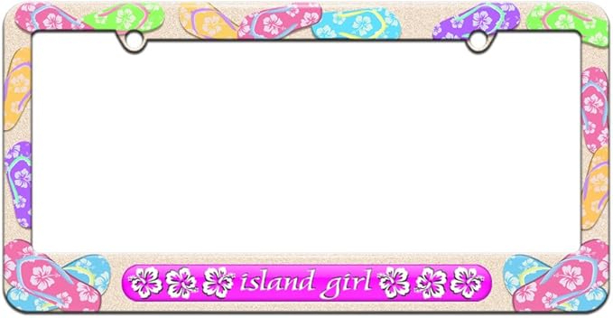 island girl flip flops