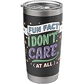 Funny Quotes Statement Laugh Humor Sayings Sarcasm Stainless Steel Insulated Tumbler
