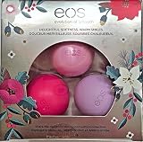 eos 2016 Limited Edition Holiday Lip Balm Sphere collection 3-Pack, Honey Apple, Wildberry, Passion Fruit, Multi Pack