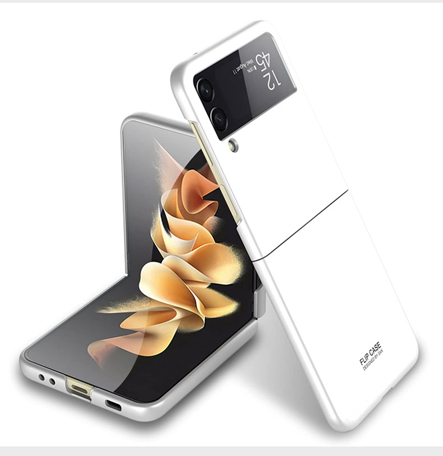 Case for Galaxy Z Flip3 5G,Ultra Thin Hard PC Shockproof Phone Case for Samsung Galaxy Z Flip3 5G,Pattern 2