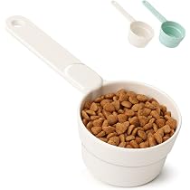 Pet Supplies : Dog Food Scoop 1/2 Cup - MSBC Melamine Pet Food ...
