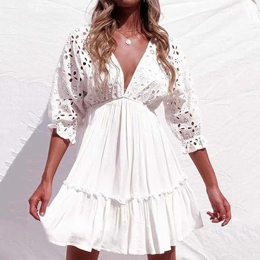 white sundress amazon