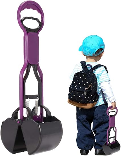 Petloft Pooper Scooper Niet Breekbare Pet Poep Scooper Voor Honden Katten Poep Scoop Hoge Sterkte Duurzame Prullenbak Grijper Voor Kind Gebruik Amazon Nl