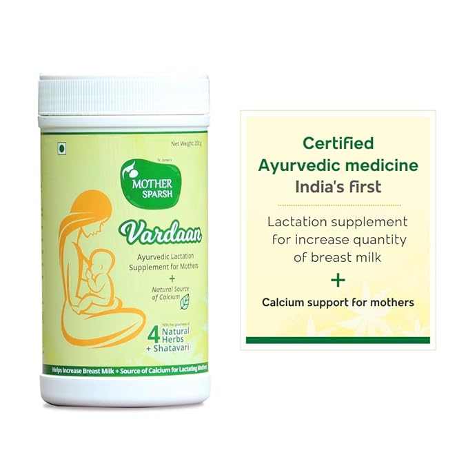 Buy Mother Sparsh Vardaan Ayurvedic Lactation Supplement with Natural