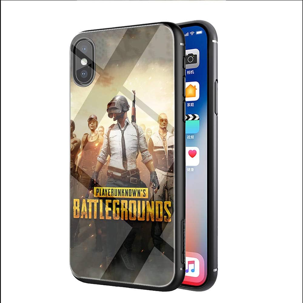 YAOYANG LY-50 PUBG Designed for iPhone XR Tempered Glass TPU Dust-Proof Abrasion Resistance impact Resistance Protective Case