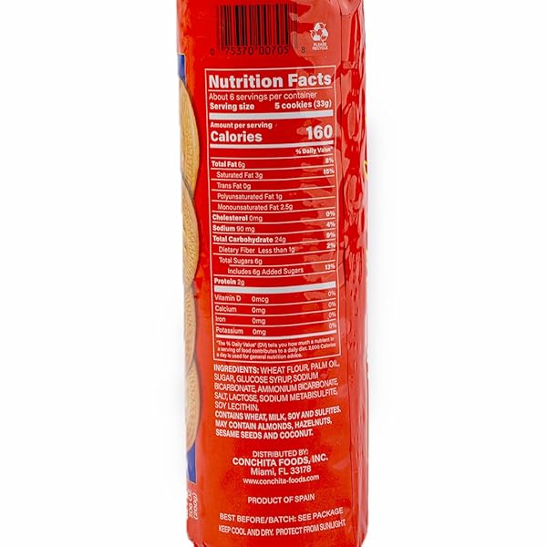 CONCHITA MARIA DORADA COOKIES – VERSATILE SNACK, DESSERT, OR BREAKFAST FOOD – 7 OZ (PACK OF 1)