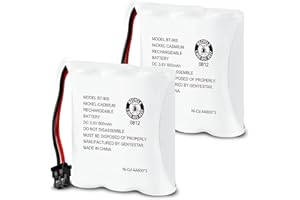 GENYESTAR BT905 BT-800 Cordless Phone Rechargeable Battery Compatible with Uniden BT-905 BT800 BT-1006 BBTY0663001 BP-800 BP-