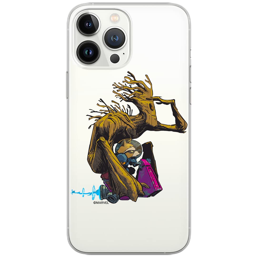 ERT GROUP mobile phone case for iPhone 13 PRO original and officially licensed Marvel pattern Guardians of the Galaxy 004 optimally adapted to the shape of the mobile phone, partially transparent