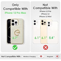 CUSTYPE for iPhone 12 Pro Max Case Wallet with Card