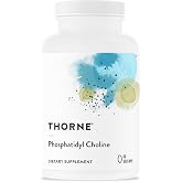 THORNE Phosphatidyl Choline, 420 mg Phosphatidylcholine, 60 Softgels | Supports Liver Health, Cholesterol Metabolism &amp; Healthy Bile*, Gluten &amp; Dairy-Free, NSF Contents Certified