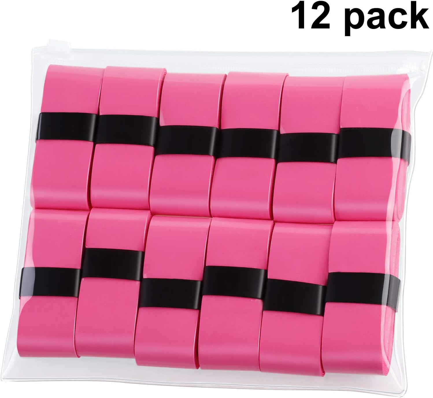 12 Pieces Tennis Badminton Racket Overgrips for Anti-Slip and Absorbent Grip (Multicolored) : Sports & Outdoors