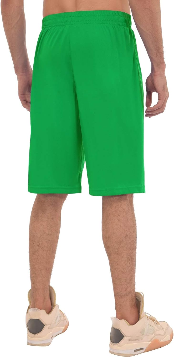 PIQIDIG Mens Shorts Casual Workout Athletic Basketball Running Golf Shorts Gym Shorts with Pockets: Clothing