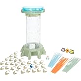 Mattel Games Jurassic World Dominion KerPlunk! Raptors Game with Tower, Sticks and Toy Velociraptor Dinosaurs, Toy and Collectible