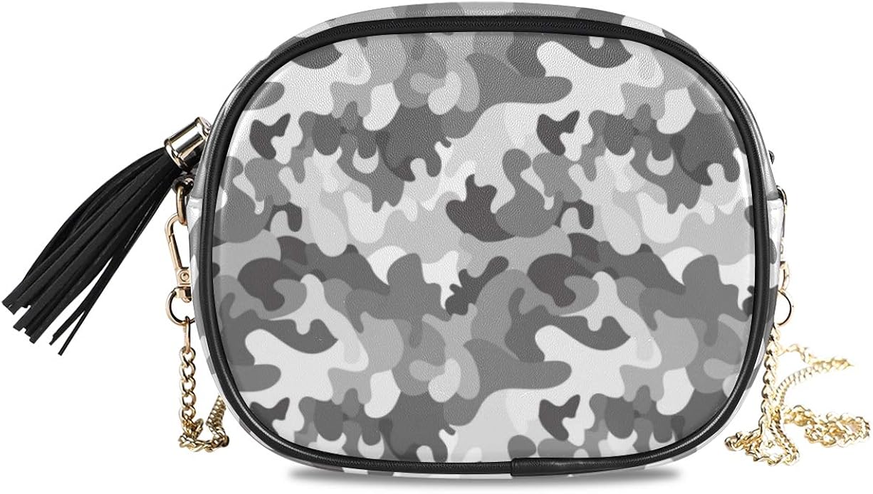 camo strap crossbody bag