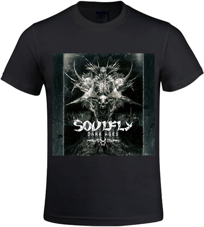 Bunny Angle Soulfly Dark Ages Men's O-Neck Cotton T-Shirt