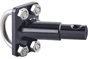 ifundom Bike Trailer Hitch Connector Adapter Heavy Duty E-Bike Trailer Pin Coupler for Dog Cargo Towing