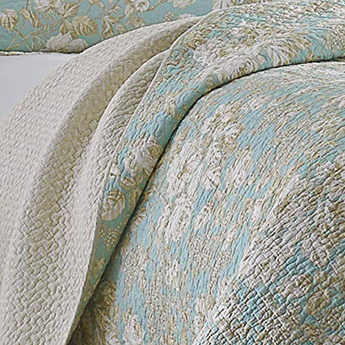 Laura Ashley Brompton Collection Quilt SetUltra Soft All Season