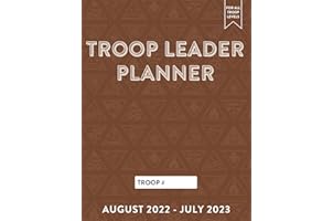 Troop Leader Planner: Brownie & Multi-Level Troop Organizer, Aug 2022 - Jul 2023