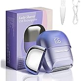 Mini & Portable Cordless Electric Shaver for Women: Mini Electric Razors with LED Display - Rechargeable Bikini Trimmer - IPX6 Waterproof Wet Dry Face Razor for Body Pubic Leg