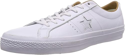 converse one star white leather