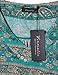Vinmatto Women's Summer Short Sleeve V Neck Flowy Tunic Top(XL,Multi Green Blue)