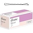 Diane 2” Black Bobby Pins for Women, Girls, Hairdressing, Salon, Hair Pins with Ball Tips for Securing Updos, Flyaways (Approximately 600 Pins)