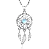 Cuoka 925 Sterling Silver Heart Necklace I Love You to The Moon and Back Pendant Sun Star Moon Necklace Jewelry for Women with Gifts Box