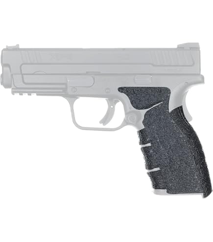 TALON Grips 379R – Adhesive Rubber Grips For Glock 17/19X/22/34/45 Gen 5 – Black