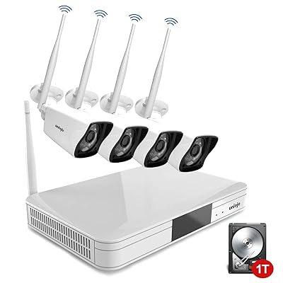 Wireless Security Camera System Uniojo 1080p Wifi Camera UNIOJO