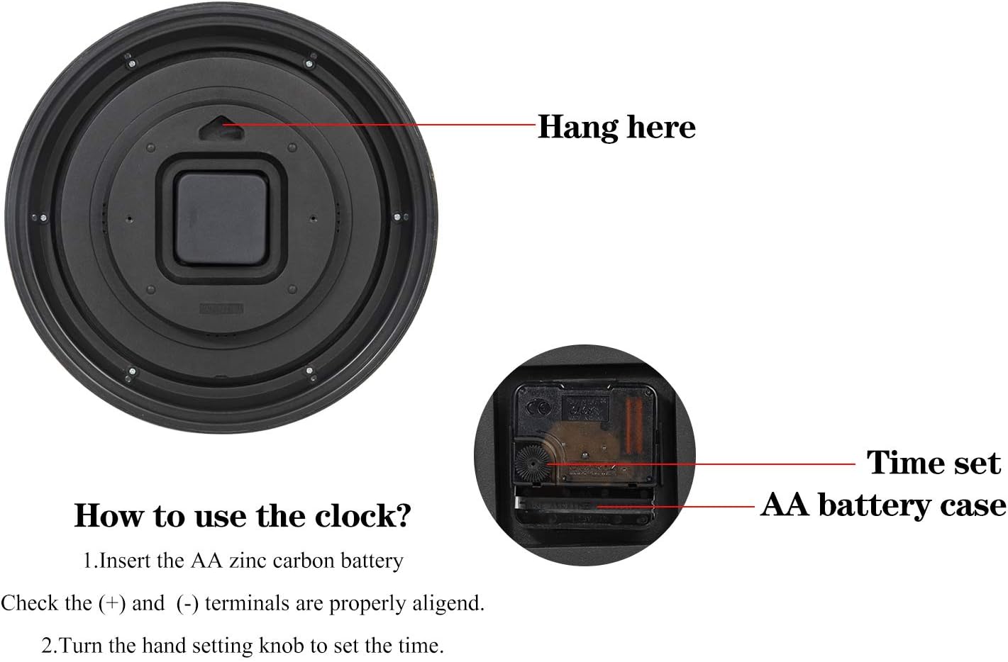 Yumt 12-Inch Waterproof Wall Clock with Thermometer and Hygrometer Combo,Vintage Silent Non-Ticking Battery Operated Clock Wall Decorative- Bronze