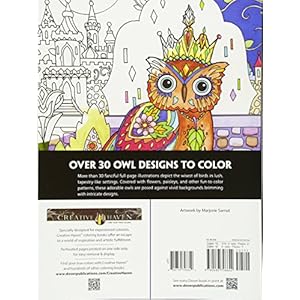 Creative Haven Owls Coloring Book (Adult Coloring)