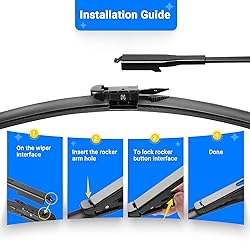 RAINTOK Windshield Wiper Blades Replacement for