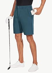 JWM Mens 7" Stretch Golf Shorts - Lightweight