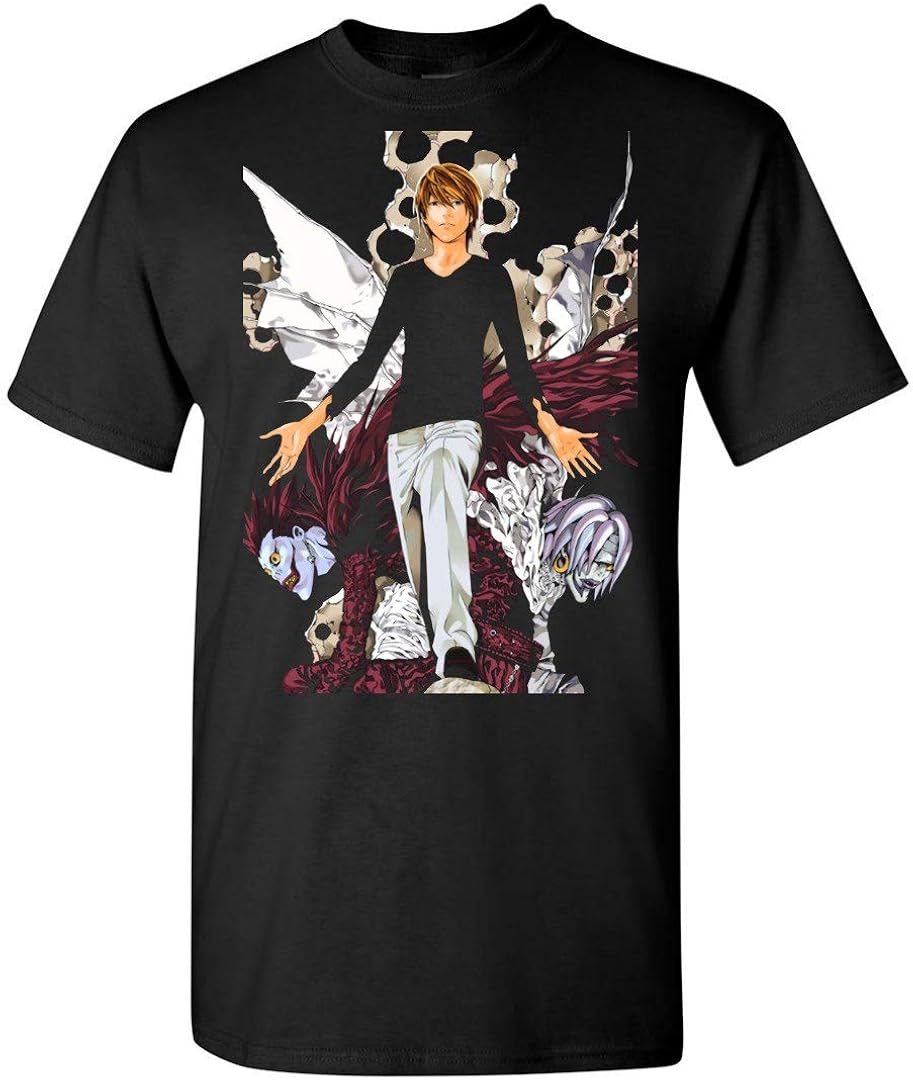 Death Note Light Yagami Shinigami RYUK REM Death Note T Shirt Amazon 