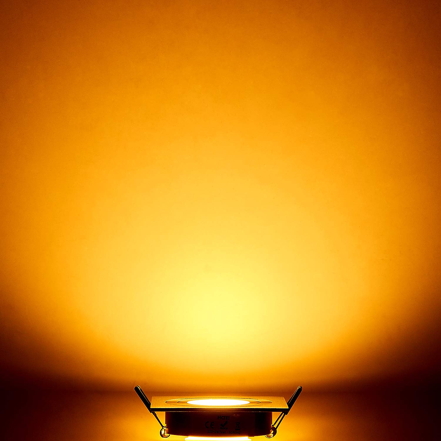 Innenbeleuchtung Hcfei 6er Set Led Einbaustrahler Dimmbar Ultra Flach Eckig 5w 230v Alu Geburstet Oberflache Aluminium Fein Geburstet Schwenkbar Warmweiss 3000k 28mm Glanzpolierter Innenring Beleuchtung Cerocero Mx