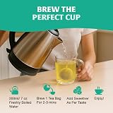 HANDPICK Peppermint Tea Bags 100 Count Non-GMO 100% Pure Minty Herbal view 8