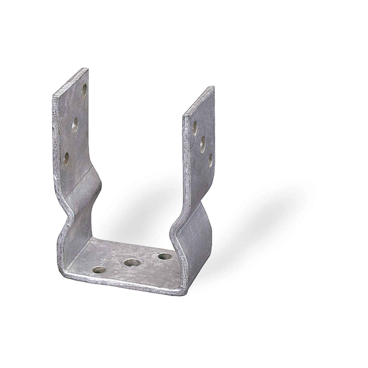 Connex HV4261 Post Anchor 71 x 150 x 60 x 4 mm with Beading, Material: Galvanised – Pack of 1 HV4280
