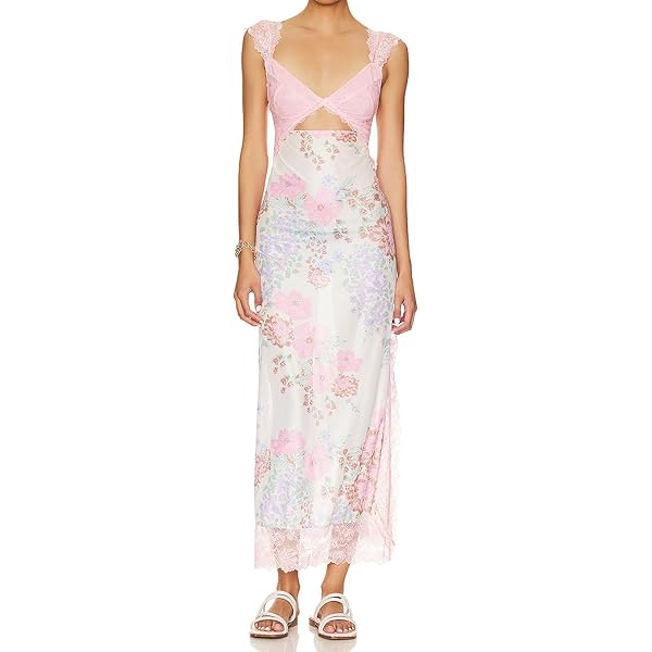 UAURORAO Women 3D Floral Dress Strapless Flower Embellishments Tube Long  Dress Crochet Knitted Flowers Embroidered Sundress(Solid Pink,Small) at  Amazon Women's Clothing store