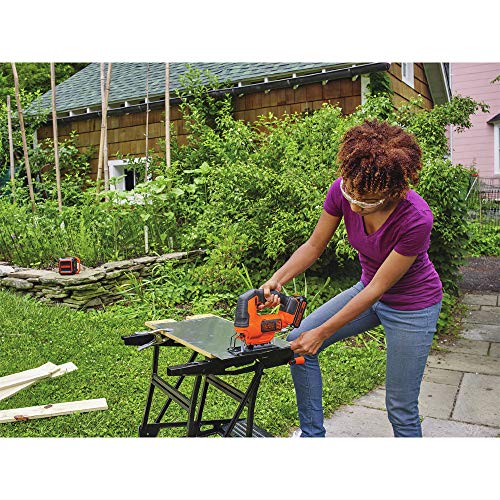BLACK+DECKER 20V MAX* POWERCONNECT Cordless Jig Saw, Jigsaw Tool Only (BDCJS20B) photo 11