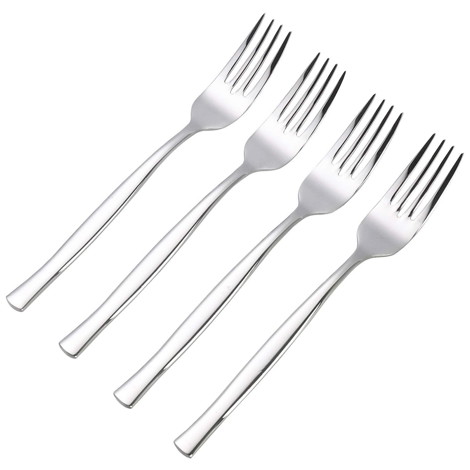 Rinboat 12-Piece Stainless Steel Cutlery Table Forks, Dinner Forks