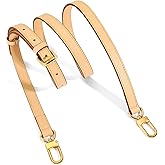 RYYXZXL Vachetta Leather Replacement Adjustable Shoulder Strap for L V Handbag Replacement Bag Strap
