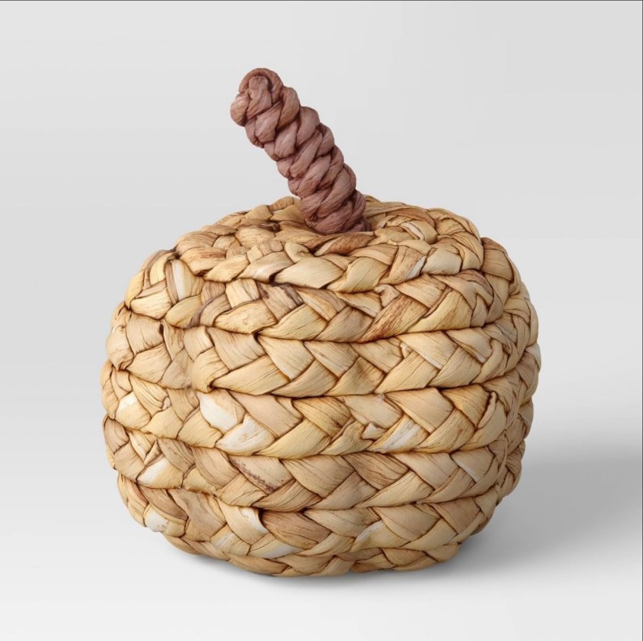 Indoor Fountains & Accessories - Woven Pumpkin Light (Small)